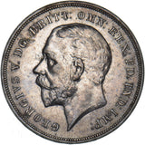 1935 Crown - George V British Silver Coin - Very Nice