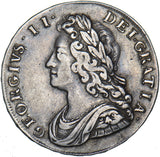 1736 Halfcrown - George II British Silver Coin - Nice
