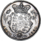 1820 Halfcrown - George IV British Silver Coin - Very Nice
