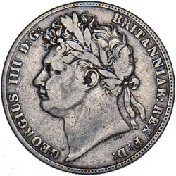 1823 Halfcrown - George IV British Silver Coin