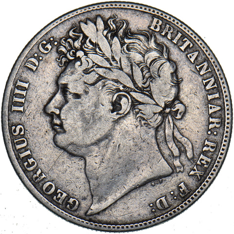 1823 Halfcrown - George IV British Silver Coin