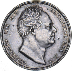 1834 Halfcrown (WW in block) - William IV British Silver Coin - Nice