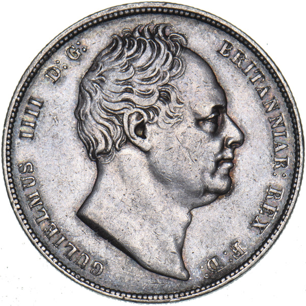 1837 Halfcrown - William IV British Silver Coin - Nice