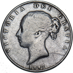 1842 Halfcrown - Victoria British Silver Coin