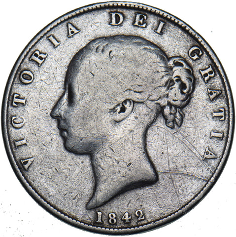 1842 Halfcrown - Victoria British Silver Coin