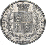 1874 Halfcrown - Victoria British Silver Coin - Nice