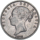 1876 Halfcrown - Victoria British Silver Coin