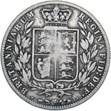 1877 Halfcrown - Victoria British Silver Coin