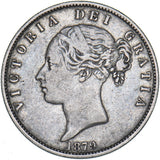 1879 Halfcrown - Victoria British Silver Coin - Nice