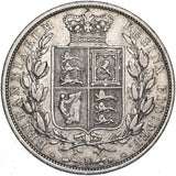 1886 Halfcrown - Victoria British Silver Coin - Nice