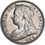 1895 Halfcrown - Victoria British Silver Coin - Nice