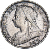 1896 Halfcrown - Victoria British Silver Coin - Nice