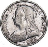 1897 Halfcrown - Victoria British Silver Coin