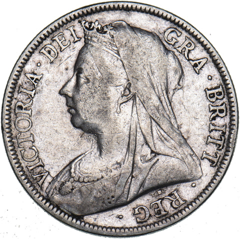 1897 Halfcrown - Victoria British Silver Coin