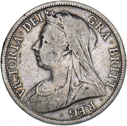 1898 Halfcrown - Victoria British Silver Coin