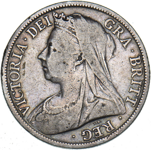 1898 Halfcrown - Victoria British Silver Coin