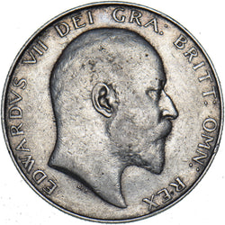 1909 Halfcrown - Edward VII British Silver Coin