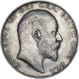 1909 Halfcrown - Edward VII British Silver Coin