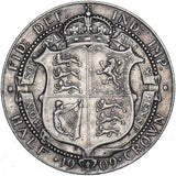 1909 Halfcrown - Edward VII British Silver Coin