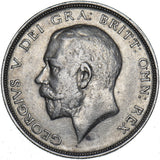 1911 Halfcrown - George V British Silver Coin - Nice