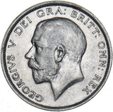 1916 Halfcrown - George V British Silver Coin - Nice