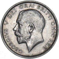 1919 Halfcrown - George V British Silver Coin - Nice