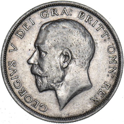 1919 Halfcrown - George V British Silver Coin - Nice