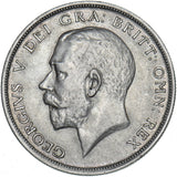 1920 Halfcrown - George V British Silver Coin - Very Nice