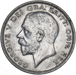 1930 Halfcrown - George V British Silver Coin - Very Nice