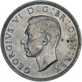 1944 Halfcrown - George VI British Silver Coin - Superb