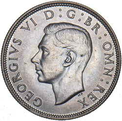 1944 Halfcrown - George VI British Silver Coin - Superb