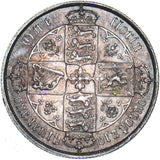 1873 Gothic Florin (Die no. 69) - Victoria British Silver Coin - Very Nice