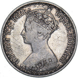 1873 Gothic Florin (Die no. 219) - Victoria British Silver Coin