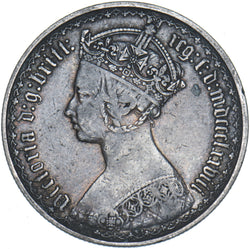 1878 Gothic Florin (Die no. 31) - Victoria British Silver Coin - Nice