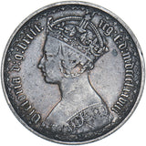 1878 Gothic Florin (Die no. 31) - Victoria British Silver Coin - Nice