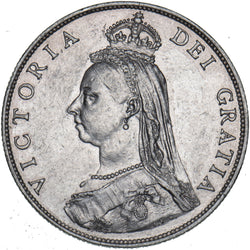 1887 Florin - Victoria British Silver Coin - Nice