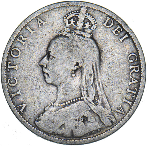 1888 Florin - Victoria British Silver Coin