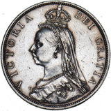 1892 Florin - Victoria British Silver Coin - Nice