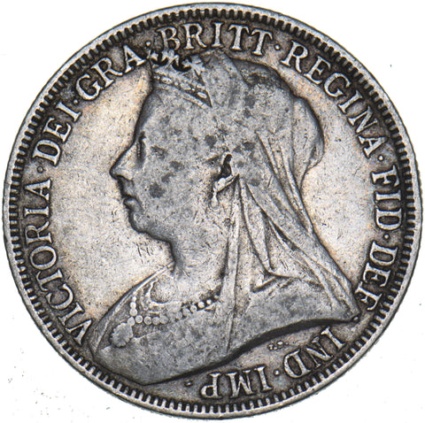 1894 Florin - Victoria British Silver Coin