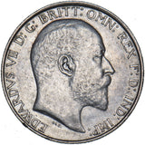 1902 Florin - Edward VII British Silver Coin - Very Nice