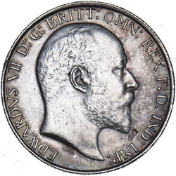 1902 Florin - Edward VII British Silver Coin - Very Nice