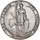 1906 Florin - Edward VII British Silver Coin - Nice