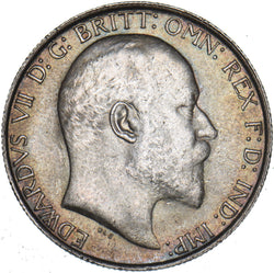 1906 Florin - Edward VII British Silver Coin - Superb