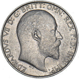1910 Florin - Edward VII British Silver Coin - Very Nice