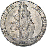 1910 Florin - Edward VII British Silver Coin - Very Nice