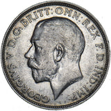 1911 Florin - George V British Silver Coin - Nice
