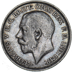 1913 Florin - George V British Silver Coin
