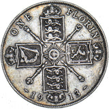 1913 Florin - George V British Silver Coin