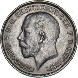 1915 Florin - George V British Silver Coin - Very Nice