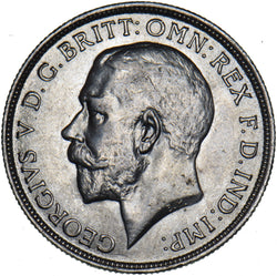 1916 Florin - George V British Silver Coin - Superb